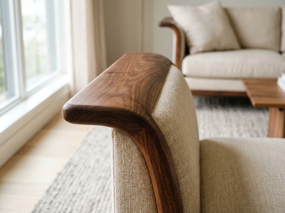 Modern Wooden Sofa