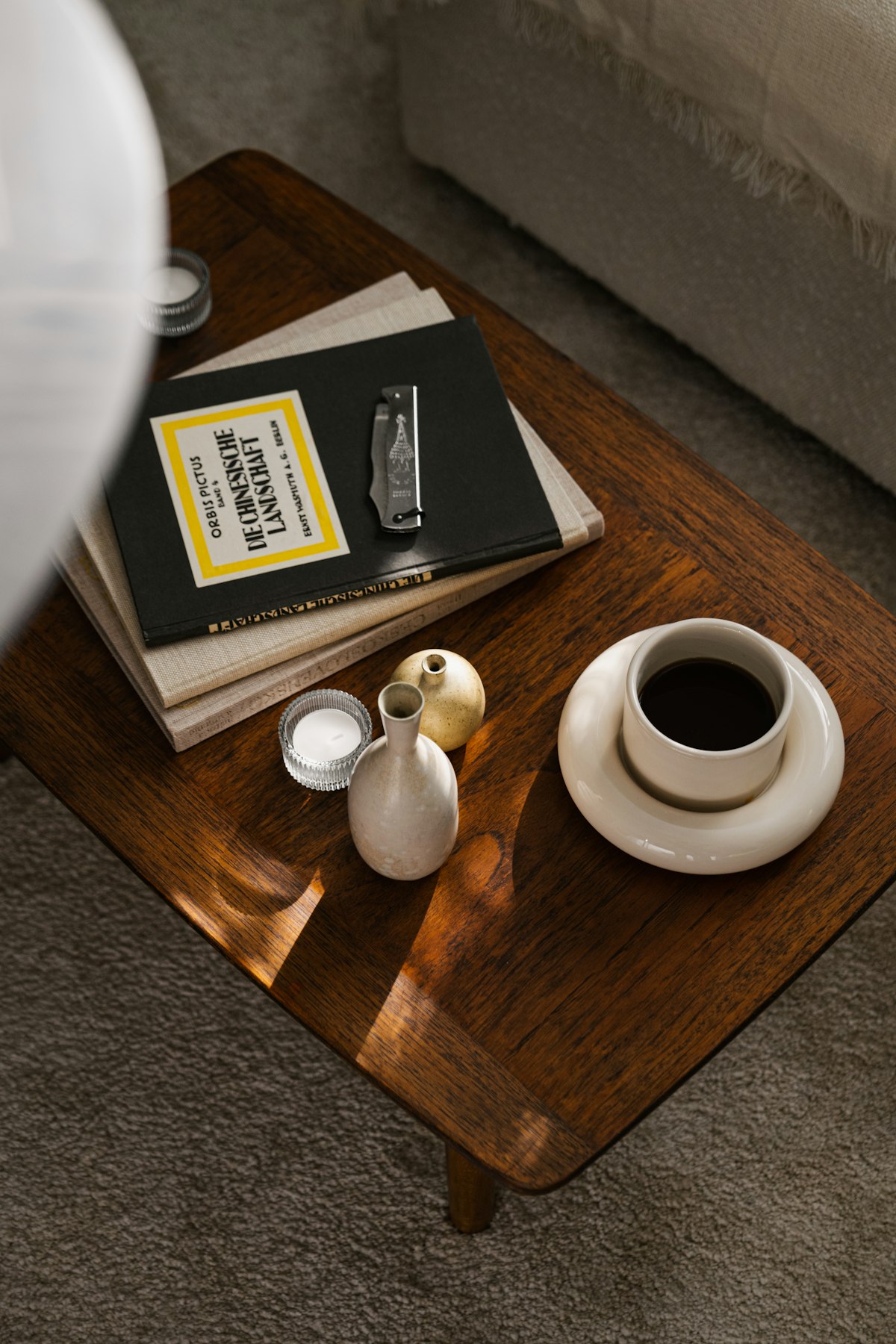 Solid Walnut Low Center Table