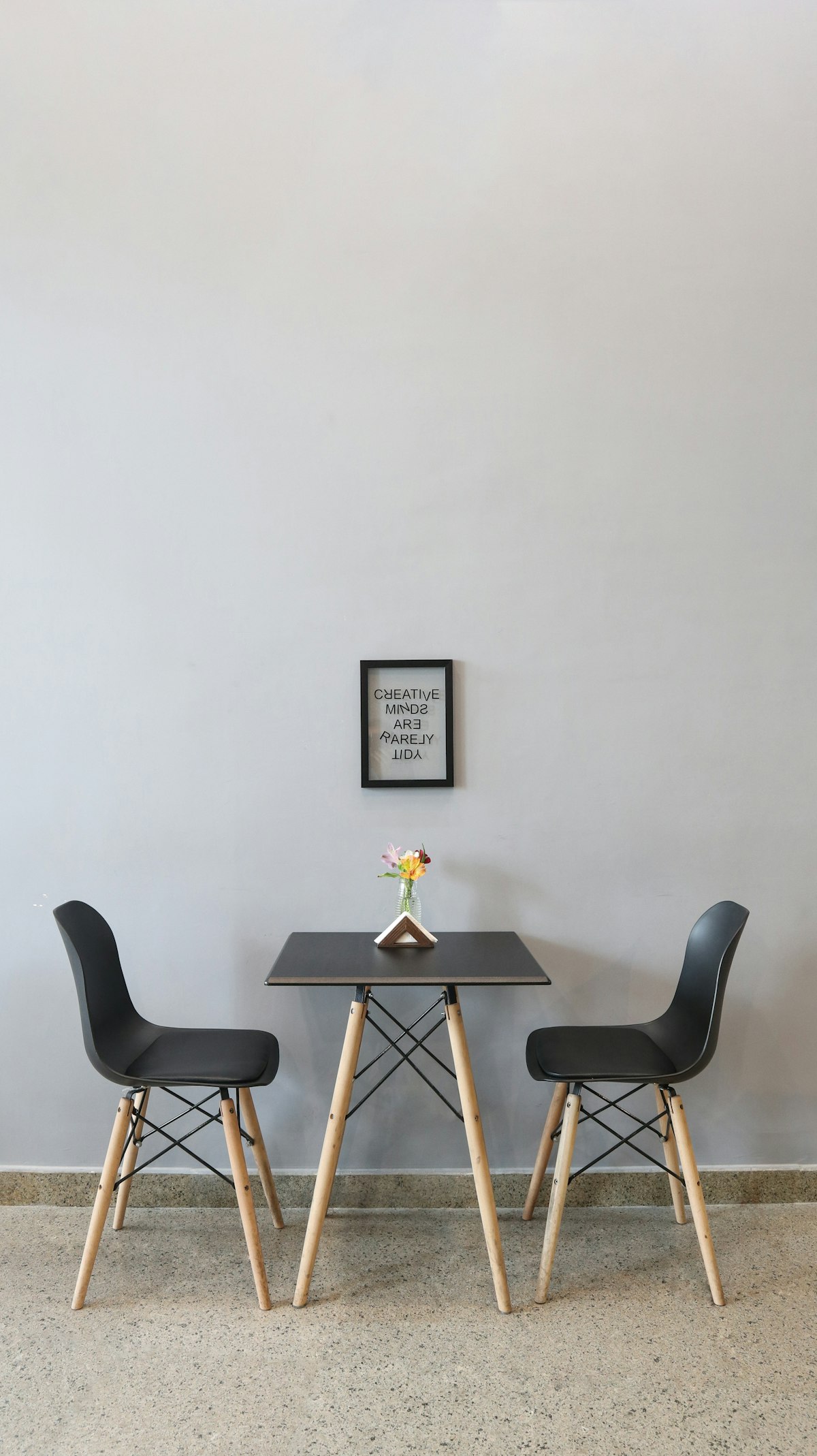 Compact Square Bistro Dining Table