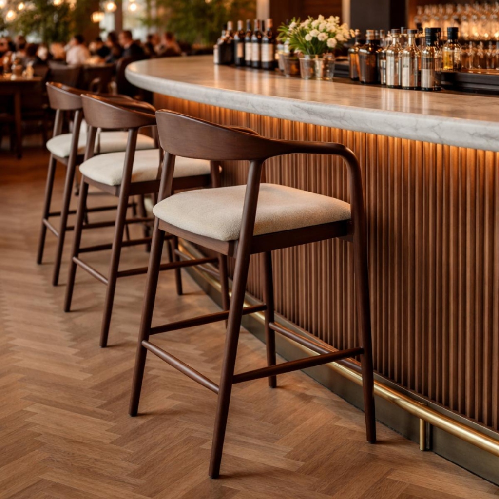 Wooden Bar Stools